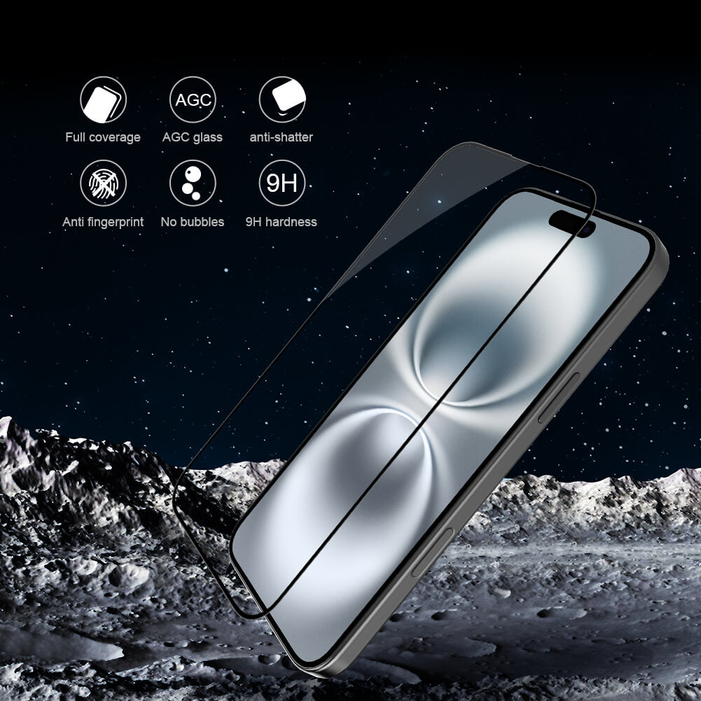ECLIX Google Pixel 3A Tempered Glass OG HD Plus Screen Protector Black Borders For Pixel 3A - Transparent
